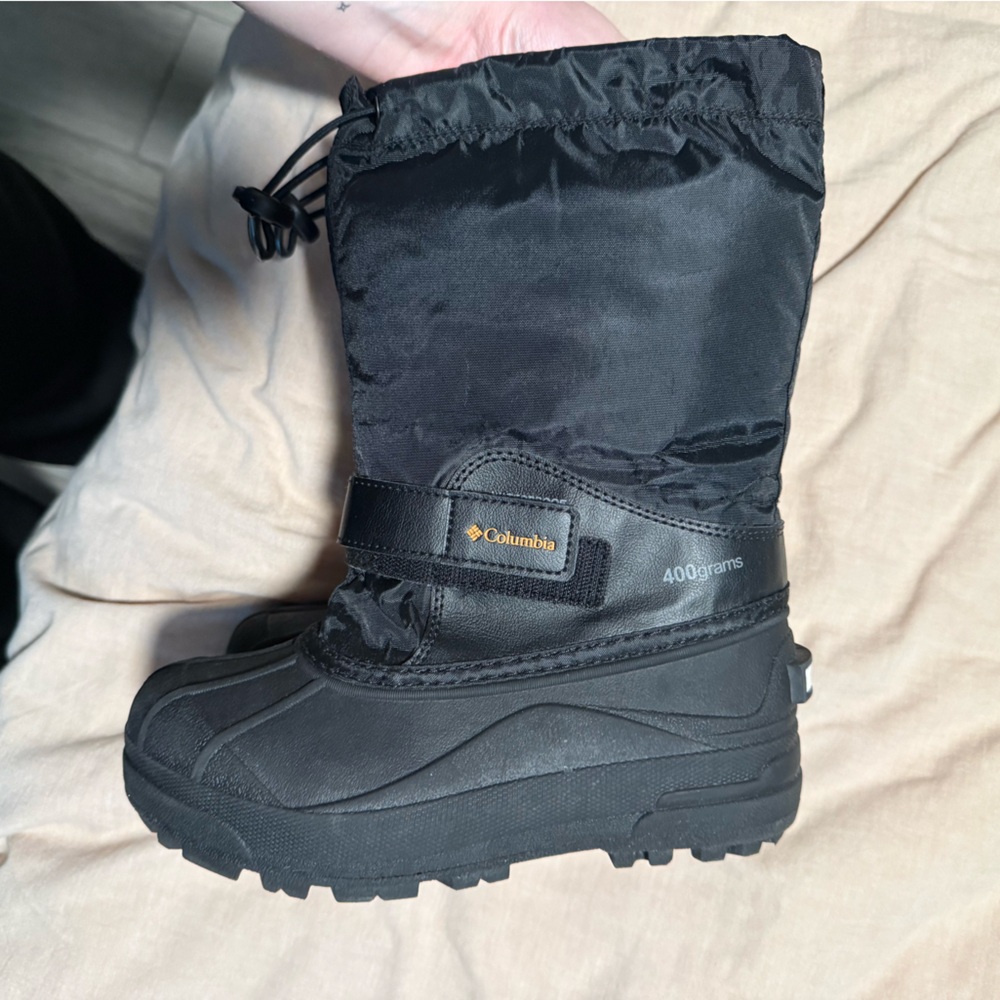 Columbia Black Snow Boots Kids